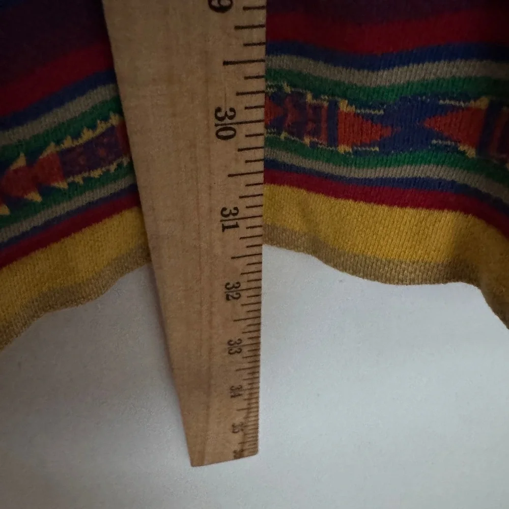 Polo Ralph Lauren Polo Shirt Mens XXL Multicolor Southwestern Stripe Aztec Pony